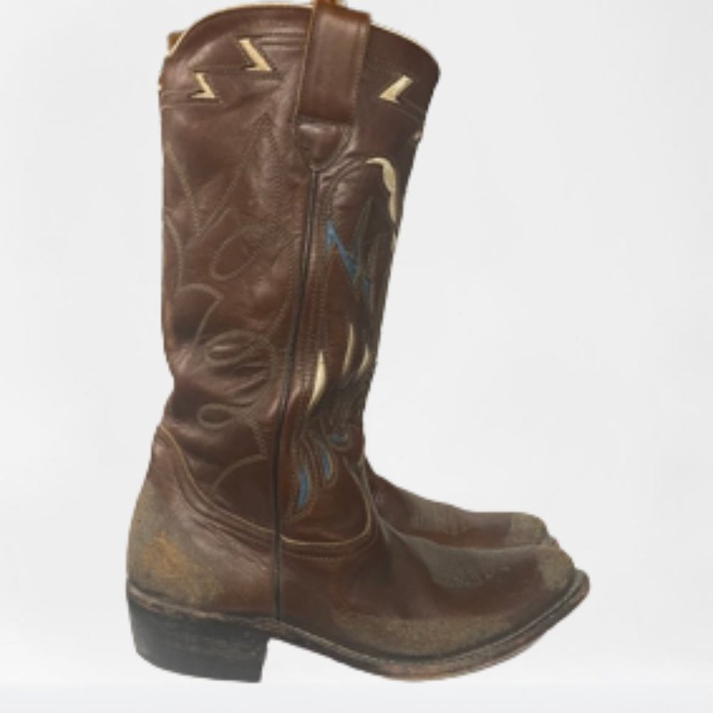 Golden Goose cowboy boots - made in Italy